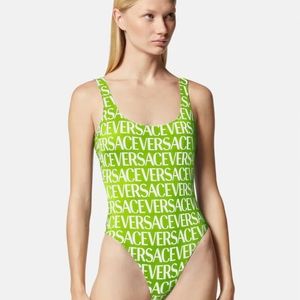 Versace logo swimsuit